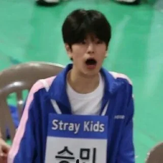 😨 emoji Kim Seungmin Telegram sticker 10 of 26