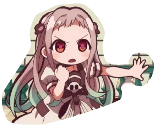 😤 emoji Toilet Bound Hanako-kun Telegram sticker 12 of 23