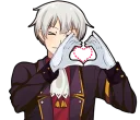 ❤️ emoji Narcissistic Boy @bistic Telegram sticker 12 of 40