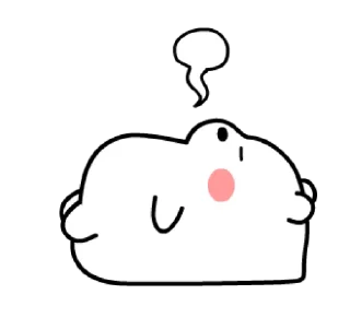 😤 emoji plo; chubby white bear @noustiker Telegram sticker 14 of 25