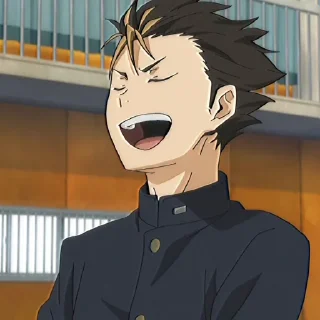 ⚡️ emoji nishinoya - @ukyosaicnji Telegram sticker 8 of 70