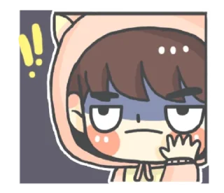 😰 emoji OH KITTEN & PUPPY B @bistic Telegram sticker 9 of 40
