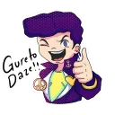 Sticker from JOJO