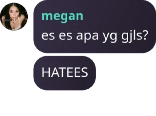 😁 emoji megan Telegram sticker 20 of 29