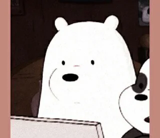 🪓 emoji we bare bears ⎙ ꩜  @RYUTHEJINS Telegram sticker 20 of 56
