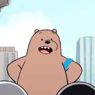 Sticker from We Bare Bears ,, @masalalusamadia