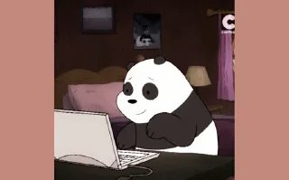 🎨 emoji we bare bears ⎙ ꩜  @RYUTHEJINS Telegram sticker 2 of 56