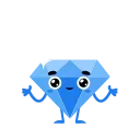💎 emoji Diamond ICY by @elegantmaster Telegram sticker 1 of 10