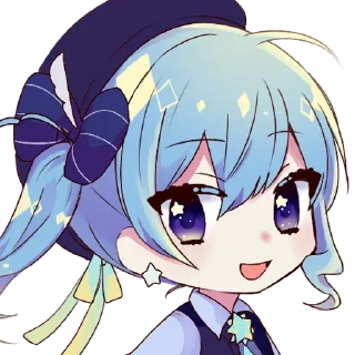 😃 emoji Suisei  (Youtube) Telegram sticker 8 of 30