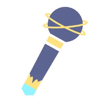 🎤 emoji Suisei  (Youtube) Telegram sticker 14 of 30