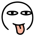 😛 emoji ARU Telegram sticker 8 of 55