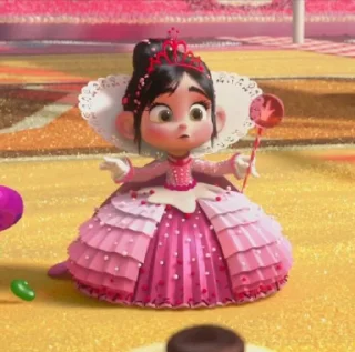 👸 emoji @cutedona 🍭vanellope🍭 Telegram sticker 17 of 45