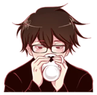😐 emoji That One Guy With Glasses Telegram sticker 20 of 40