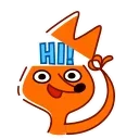 👋 emoji High Foxy Telegram sticker 5 of 25