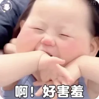 Sticker from 小孩表情包点击 @shayudidibiaoqing