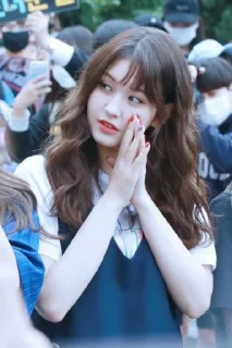 🙏 emoji Somi Telegram sticker 22 of 49