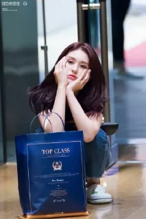 😫 emoji Somi Telegram sticker 16 of 49