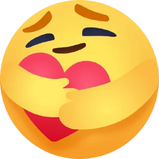 ❤ emoji FB Reacts Telegram sticker 16 of 16