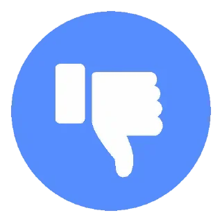 👍 emoji FB Reacts Telegram sticker 8 of 16