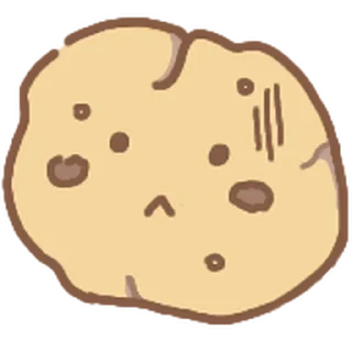 ⭐ emoji cookie 🍪 @stickieri Telegram sticker 17 of 36