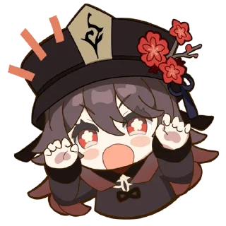 Sticker from 胡桃 via しらす (PID: 85701)