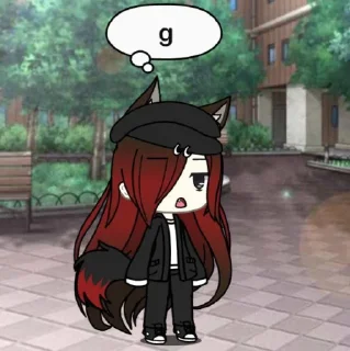 😒 emoji Gacha lep😏 @ChwoiChoerry Telegram sticker 24 of 41