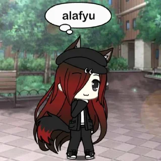 ❤ emoji Gacha lep😏 @ChwoiChoerry Telegram sticker 6 of 41