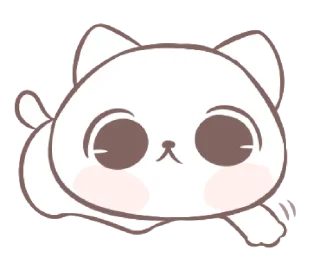 😕 emoji Marshmallow Puppies: kitty! @HOWTOBEBITCH Telegram sticker 10 of 35