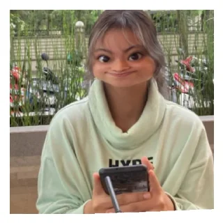 🙂 emoji CC CANTIK Telegram sticker 9 of 14