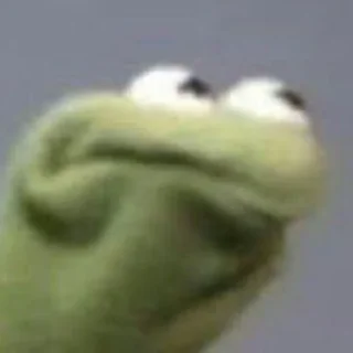 🐸 emoji kermit the frog ⸝⸝ @stickerdirkje Telegram sticker 16 of 60