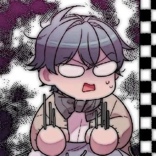 🛼 emoji ㅤ𔓕 @GEPENGSTICKERR % @MagicaICow Telegram sticker 20 of 50