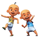 😄 emoji Upin Ipin Telegram sticker 7 of 9
