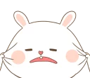 🐽 emoji Tuagom Puffy Rabbit By TORA JUNG Telegram sticker 5 of 76
