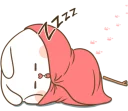 🐽 emoji Tuagom Puffy Rabbit By TORA JUNG Telegram sticker 19 of 76