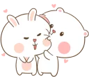 🐽 emoji Tuagom Puffy Rabbit By TORA JUNG Telegram sticker 23 of 76