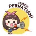 📢 emoji Cewek Aneh Telegram sticker 13 of 40