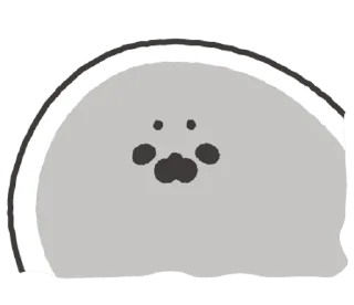 😶 emoji 無所事事的小海豹1 Telegram sticker 18 of 120
