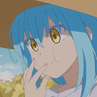 🙂 emoji Rimuru @AnimeOcean_Gifs Telegram sticker 11 of 44