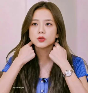 ✨ emoji ꒰ Jisoo Random @bpsticker ꒱ Telegram sticker 18 of 36