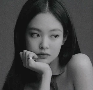 🌬 emoji jennie dark @tkljjeva Telegram sticker 7 of 14