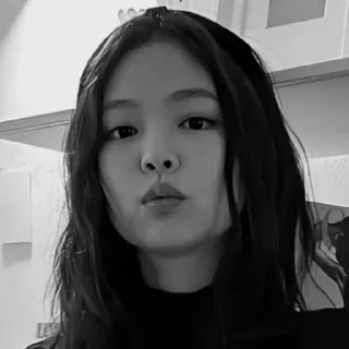 🌬 emoji jennie dark @tkljjeva Telegram sticker 13 of 14