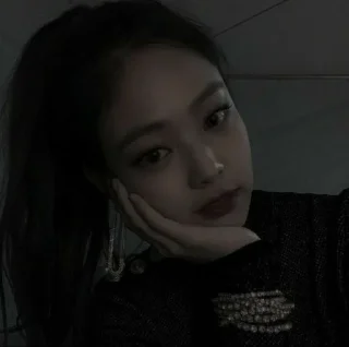 🌬 emoji jennie dark @tkljjeva Telegram sticker 14 of 14