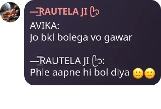 🙂 emoji —͟͞͞RAUTELA JI ᥫ᭡'s sticker kang pack Telegram sticker 2 of 19