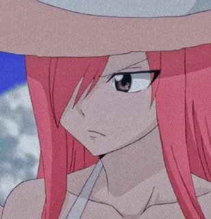 🪐 emoji Erza Scarlet➹By : @Relaynime Telegram sticker 24 of 25
