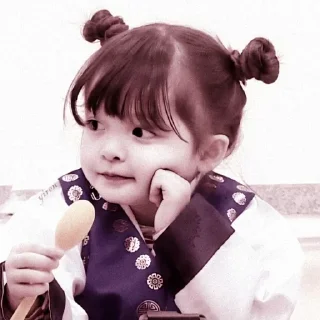 💗 emoji ⎙ baby naeun . @rumahainee Telegram sticker 9 of 21