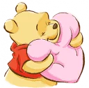 Sticker from Pooh & Friends