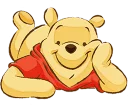 ☺️ emoji Pooh & Friends Telegram sticker 11 of 88