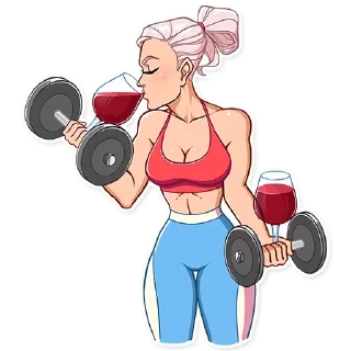 🧐 emoji stay fit 18+ (@sissychannels) Telegram sticker 9 of 30