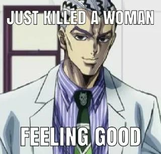 😏 emoji Jjba vol.1 @AnimeOcean_GiFs Telegram sticker 20 of 44