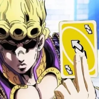 😏 emoji Jjba vol.1 @AnimeOcean_GiFs Telegram sticker 6 of 44